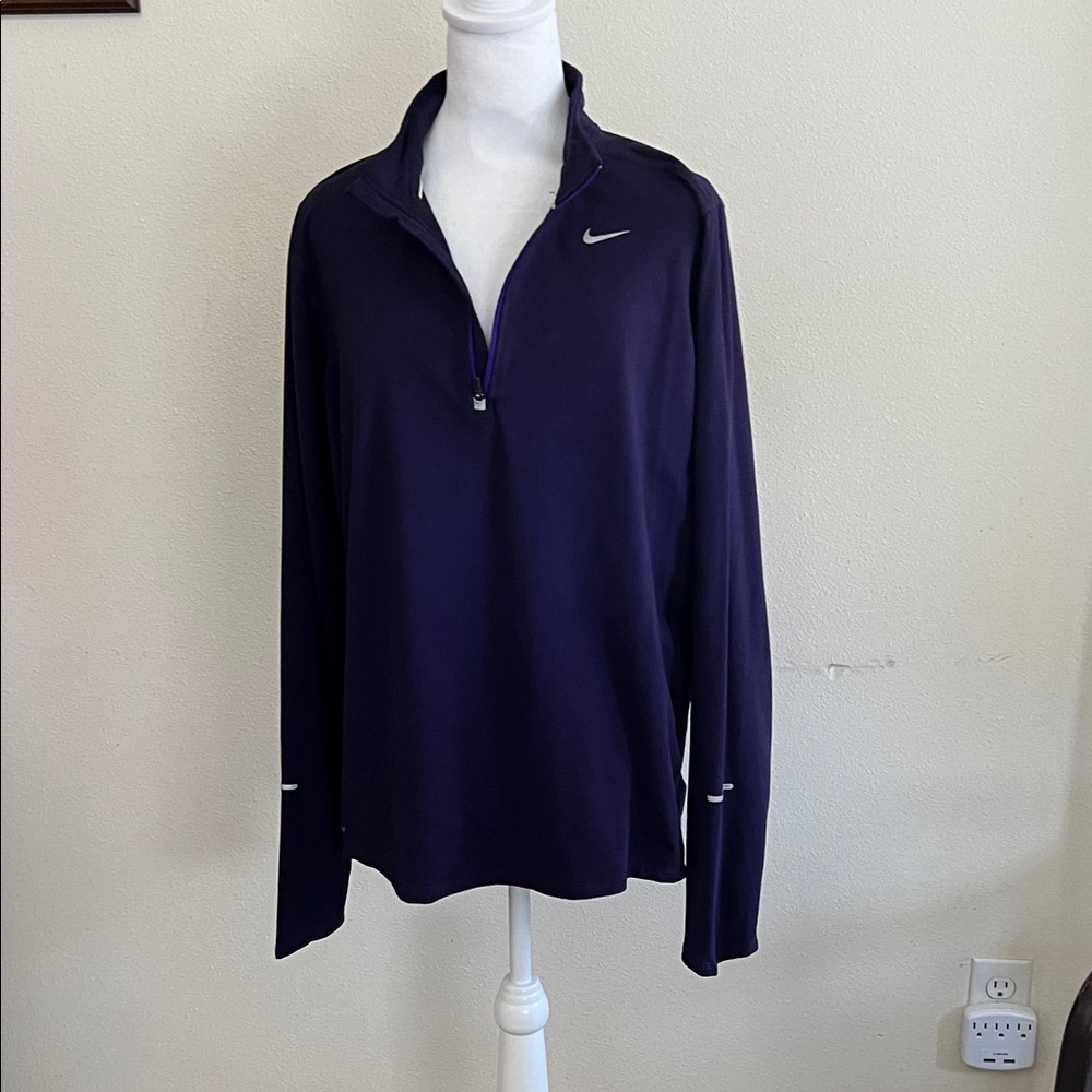 Nike Deep Purple Long Sleeve Top